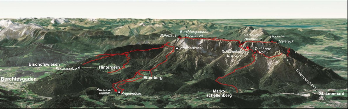 3DModell Untersberg